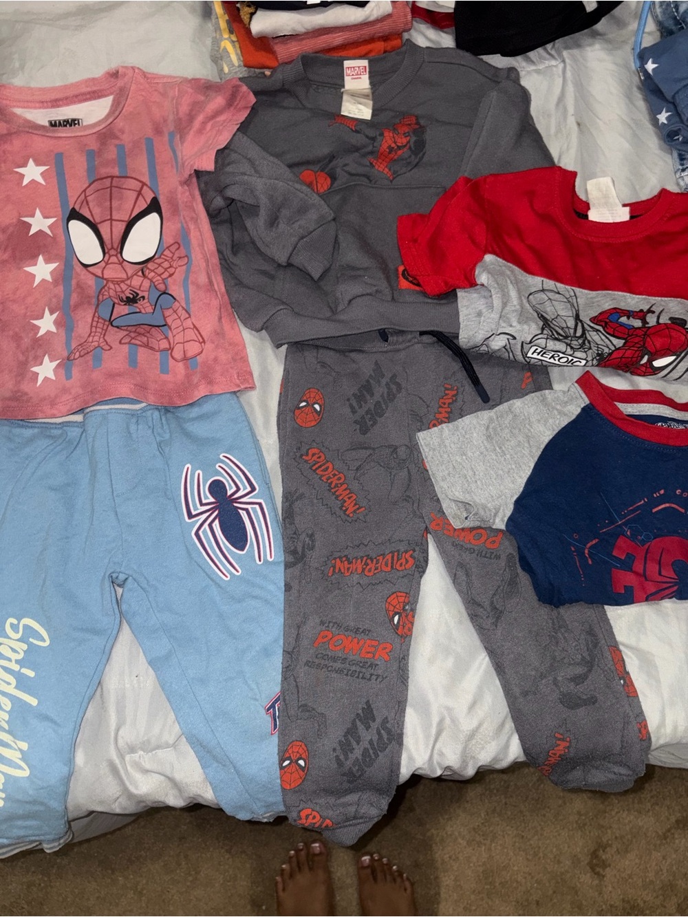 Marvel Kids Spider-Man BUNDLE 2T